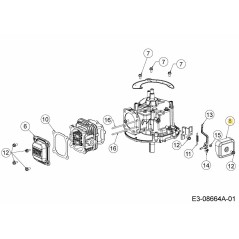 BOUCLIER DU GOUVERNEUR 731-10287 MONTÉ ORIGINAL | NewgardenParts.com