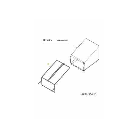 TELAIO RACCOGLI ERBA 3635063 ORIGINALE MTD | NewgardenParts.com