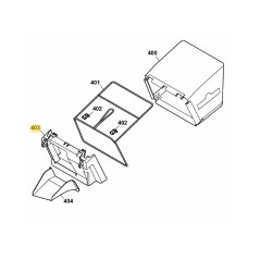 Grasfangkorböffnung 4907310 ORIGINAL MTD