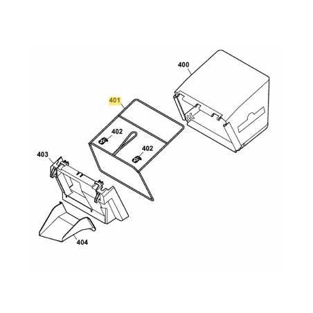 Telaio raccoglierba 4907034 ORIGINALE MTD | NewgardenParts.com