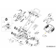 GRASSBOX UNTERTEIL CPL. 092.64.532 ORIGINAL MTD | NewgardenParts.com