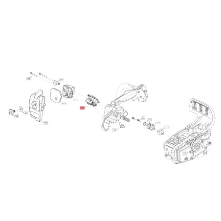 Carburatore ORIGINALE BLUEBIRD per motosega CSP 280T - CSP 280TC CSP280T-113 | NewgardenParts.com