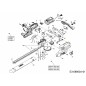 INTERRUPTOR DE GATILLO TRASERO 731-10801 ORIGINAL MTD