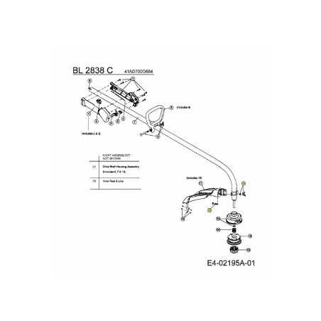 HERRAMIENTAS DE MONTAJE DE PROTECCIÓN 753-04282 ORIGINAL MTD | NewgardenParts.com
