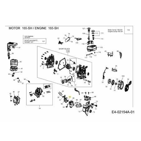 KIT CARBURATORE, MAJOR 751-10516 ORIGINALE MTD | NewgardenParts.com