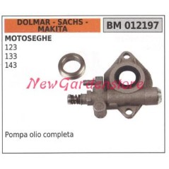 Pompa olio DOLMAR motore motosega 123 133 143 012197 | NewgardenParts.com