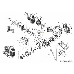 GASKET CYLINDER 092.63.549 ORIGINAL MTD | NewgardenParts.com