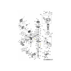 GASKET CYLINDER 092.63.816 ORIGINAL MTD | NewgardenParts.com