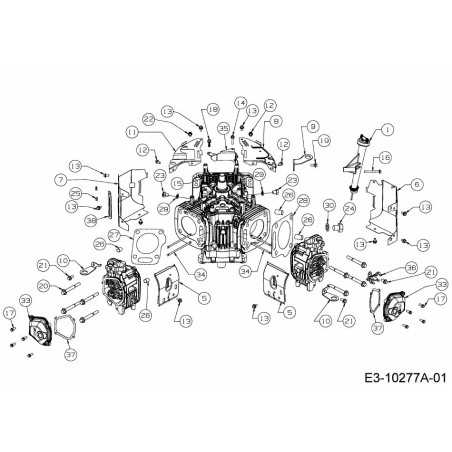 Zylinderkopfdichtung rechts 721-04913 Original MTD | NewgardenParts.com