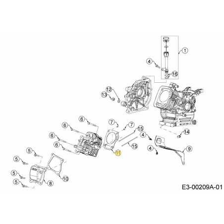 Zylinderkopfdichtung 751-11572 Original MTD | NewgardenParts.com