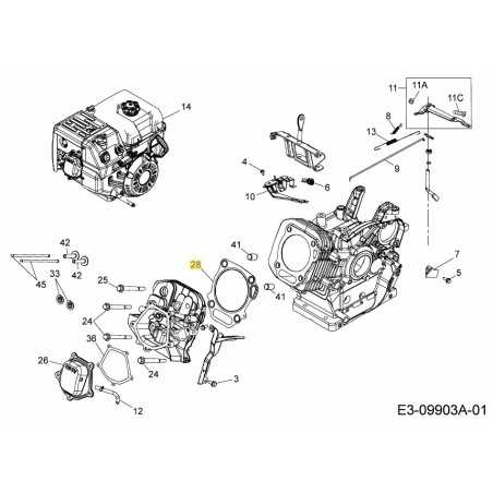 GASKET CYLINDER HEAD 751-11963 ORIGINAL MTD | NewgardenParts.com