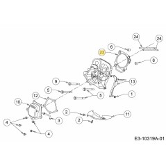 GASKET CYLINDER HEAD 751-12094 ORIGINAL MTD | NewgardenParts.com