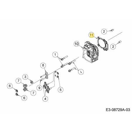 CYLINDER HEAD GASKET 751-15673 ORIGINAL MTD | NewgardenParts.com
