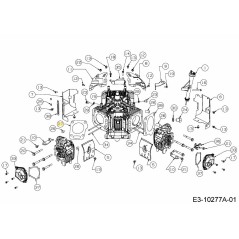 Zylinderkopfdichtung links 721-04912 Original MTD | NewgardenParts.com