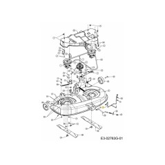 ASTA ASM KEEPR CINTURA 38" 647-05053A ORIGINALE MTD | NewgardenParts.com