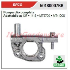 Pompa olio EFCO motosega 137 141S MT3700 MT4100S 50180007BR | NewgardenParts.com