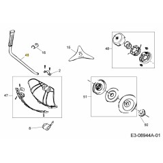 HANDHOLDER 092.63.509 ORIGINAL MTD