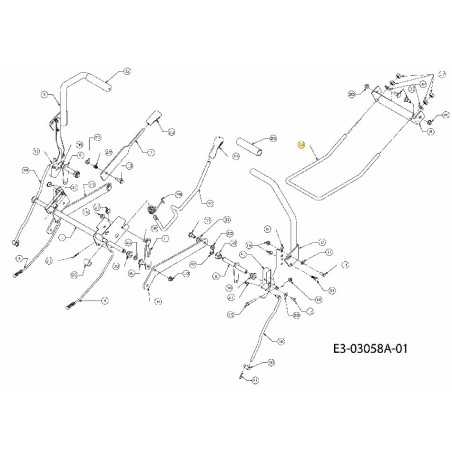 ASCENSORE A PONTE HANGER 747-04401A ORIGINALE MTD | NewgardenParts.com