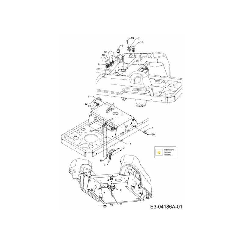 CABLAGGIO ELETTRICO 725-04621A ORIGINALE MTD CABLAGGIO ELETTRICO 725-04621A ORIGINALE MTD