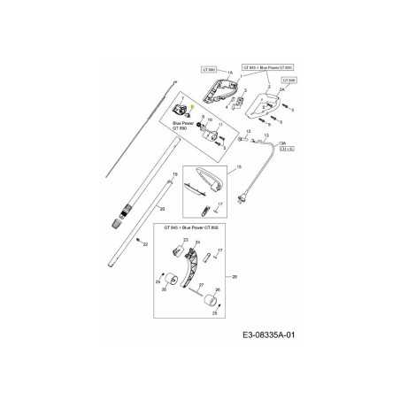 ARNÉS CON INTERRUPTOR 625-05015 ORIGINAL MTD | NewgardenParts.com