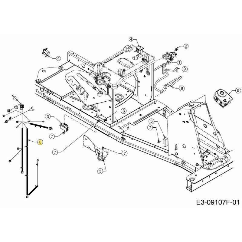 WIRE HARNESS 725-17173 ORIGINAL MTD