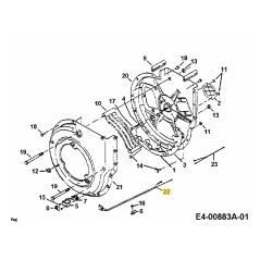 KABELBAUM 629-0241A ORIGINAL MTD