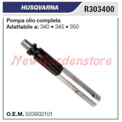 Pompa olio HUSQVARNA motosega 340 345 350 R303400 | NewgardenParts.com