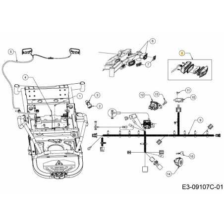LED-Scheinwerferleiste 625-05098 Original MTD | NewgardenParts.com