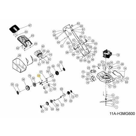 BOUCLE DE RÉGLAGE DE LA HAUTEUR 092.70.016 ORIGINALE MTD | NewgardenParts.com