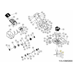 VITE AUTOFILETTANTE A TESTA ESAGONALE 092.70.059 ORIGINALE MTD | NewgardenParts.com