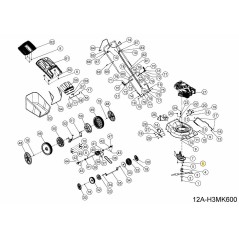 VITE AUTOFILETTANTE A TESTA ESAGONALE 092.70.061 ORIGINALE MTD | NewgardenParts.com