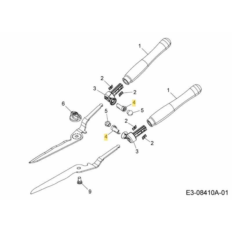 Support pour tampon 7426201 ORIGINAL MTD