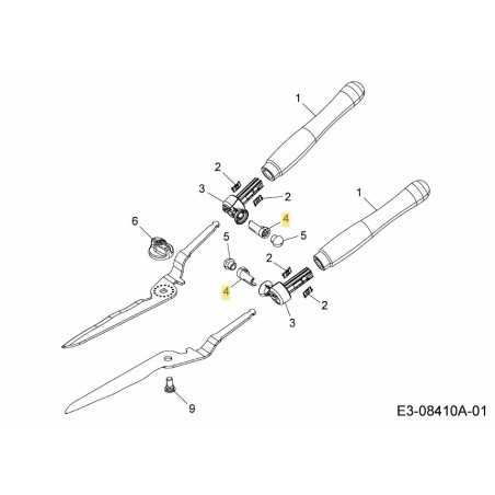 supporto per tampone 7426201 ORIGINALE MTD | NewgardenParts.com
