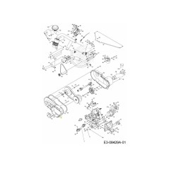 HOUSING ASM 619-04207 ORIGINAL MTD
