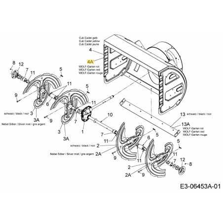 BOÎTIER ASM WOLF RED 684-04301-WR ORIGINAL MTD | NewgardenParts.com