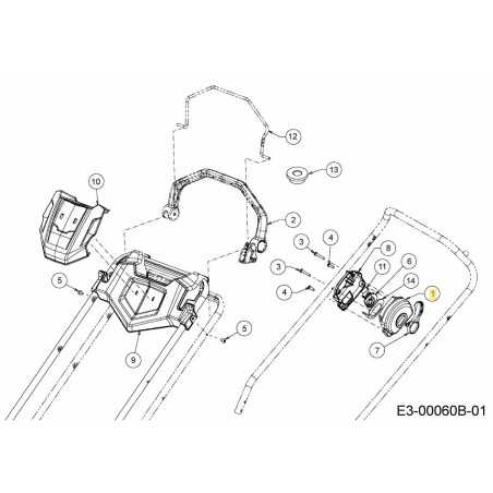 ALLOGGIO ASM CTRL UPR CAUZIONE 631-06659 ORIGINALE MTD | NewgardenParts.com