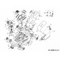 ALLOGGIAMENTO MOTORE E VENTOLA 731-10702 ORIGINALE MTD ALLOGGIAMENTO MOTORE E VENTOLA 731-10702 ORIGINALE MTD