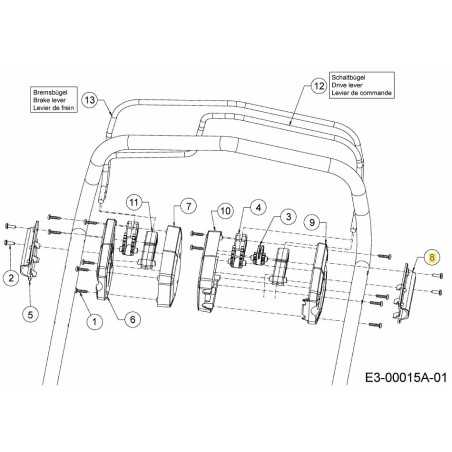BOÎTIER : CONT : COLLIER R 731-13250B MONTÉ D'ORIGINE | NewgardenParts.com