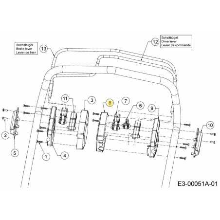 ALLOGGIAMENTO CONT LR 731-13012B ORIGINALE MTD | NewgardenParts.com