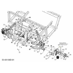 CARCASA 619-04142B ORIGINAL MTD