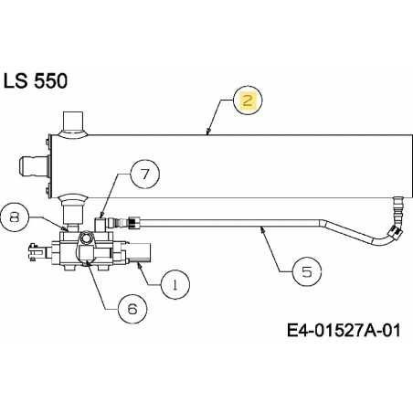 HYDRAULIC CYLINDER 718-0769A ORIGINAL MTD | NewgardenParts.com