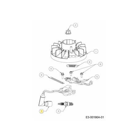 BOBINA DE ENCENDIDO 725-07165 ORIGINAL MTD | NewgardenParts.com