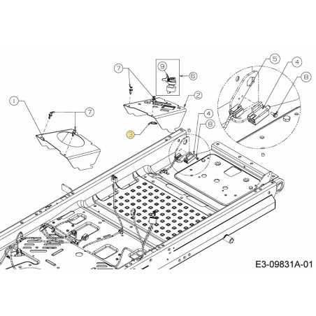 ESPACIADOR DEL INTERRUPTOR DE ENCENDIDO 703-10377 ORIGINAL MTD | NewgardenParts.com