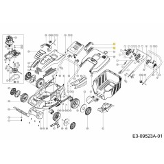 GRASSBOX MIT GRIFF 092.64.539 ORIGINAL MTD | NewgardenParts.com
