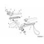 tazza inferiore 7304103 ORIGINALE MTD