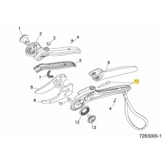 tazza superiore 7304011 ORIGINALE MTD | NewgardenParts.com