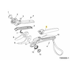 tazza superiore 7304102 ORIGINALE MTD | NewgardenParts.com