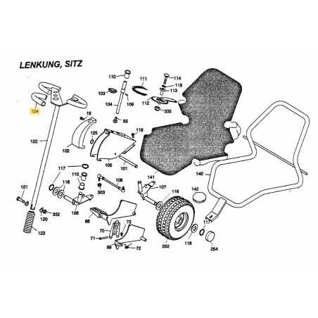 TUBO 6110305 ORIGINALE MTD | NewgardenParts.com