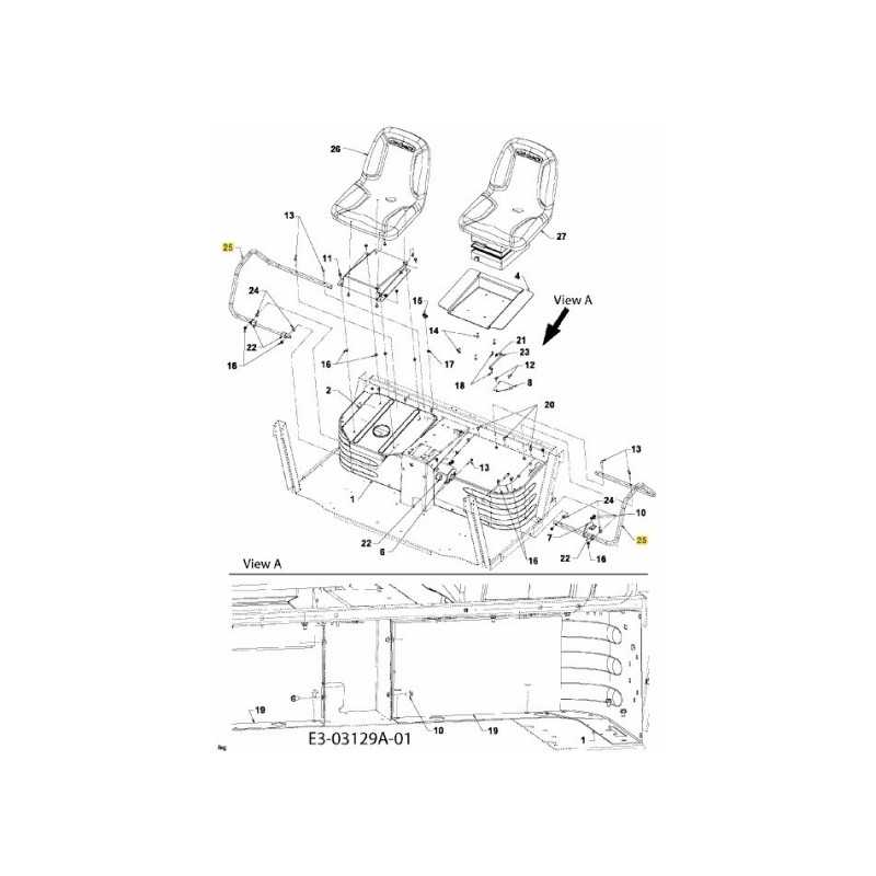 BARRA DE ASIENTO 750-04424 ORIGINAL MTD