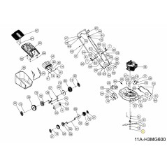 DSK NERO 092.70.052 ORIGINALE MTD | NewgardenParts.com